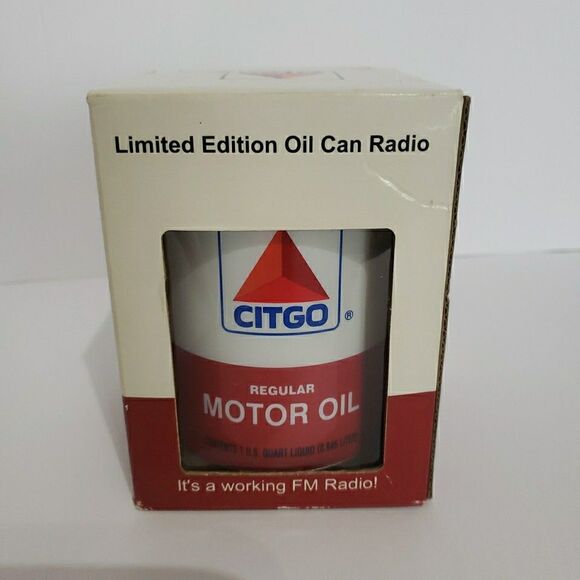 NIB VTG CITGO Motor Oil FM Radio Gas Station Promo Limited Edition 2005 WORKS - Picture 1 of 7